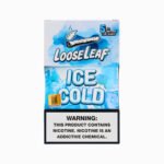 Ice Cold LooseLeaf Wraps, menthol-flavored tobacco leaf wraps for smooth, refreshing rolling experience