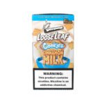 LooseLeaf x Cookies Cinnamon Milk Wraps, limited edition cinnamon and milk flavored tobacco leaf wraps for smooth and aromatic rolling