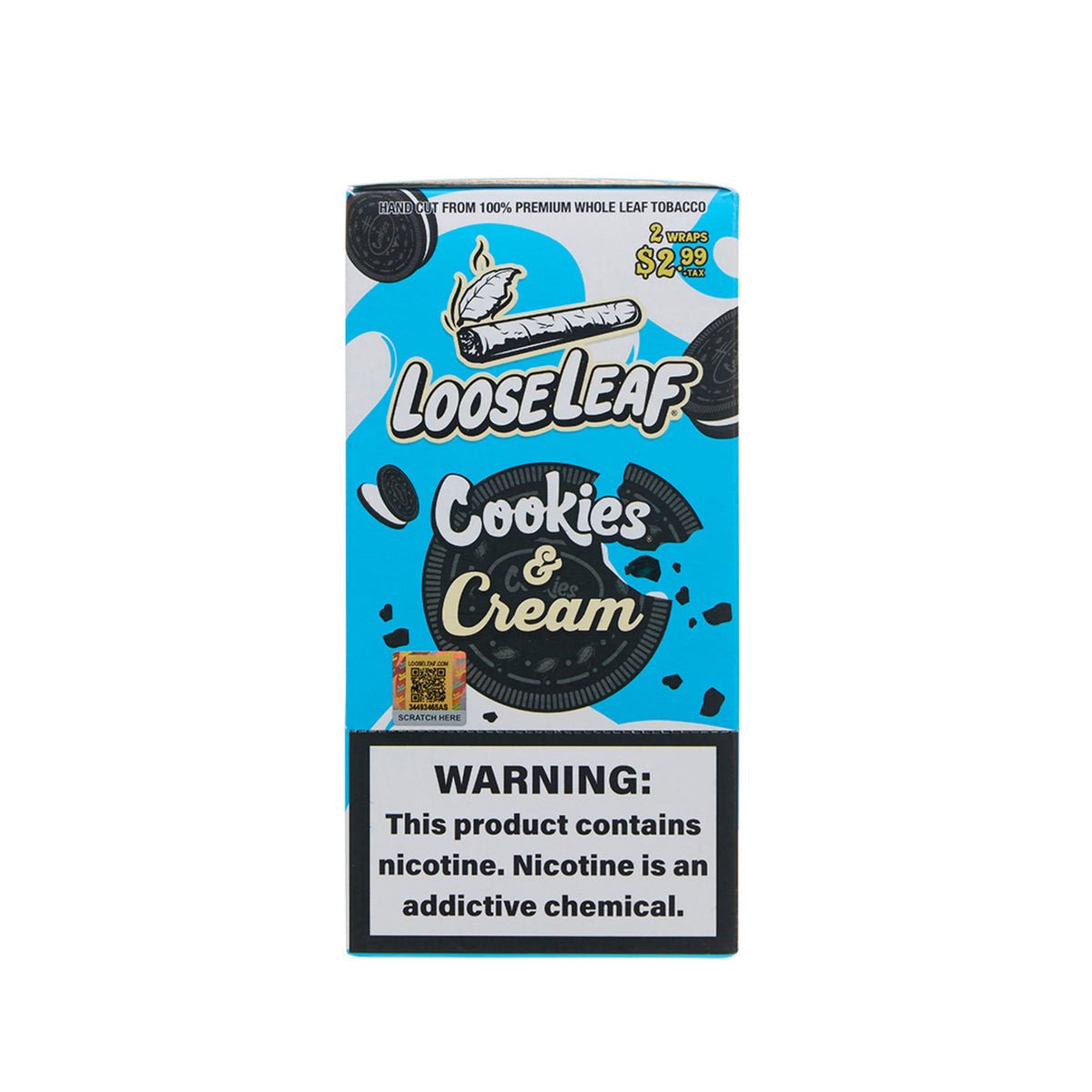 LooseLeaf x Cookies Wraps - LooseLeafBrand | Limited Edition Tobacco Wraps LooseLeaf x Cookies Wraps, limited edition tobacco leaf wraps for smooth and premium rolling experience