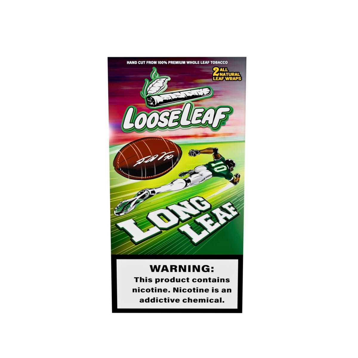 LooseLeaf x DeSean Jackson Long Leaf Wraps - LooseLeafBrand | Limited Edition Tobacco Wraps LooseLeaf x DeSean Jackson Long Leaf Wraps, limited edition long tobacco leaf wraps for smooth and premium rolling
