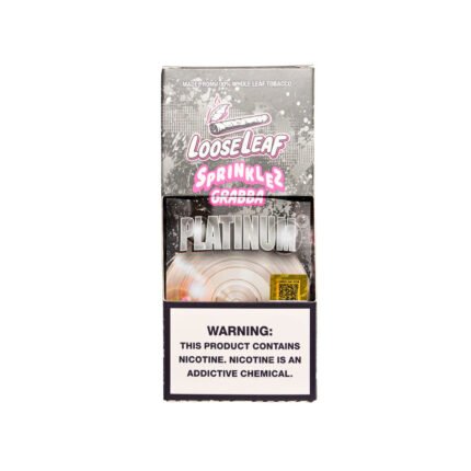 LooseLeaf x Sprinklez Platinum Grabba Crush lifestyle presentation