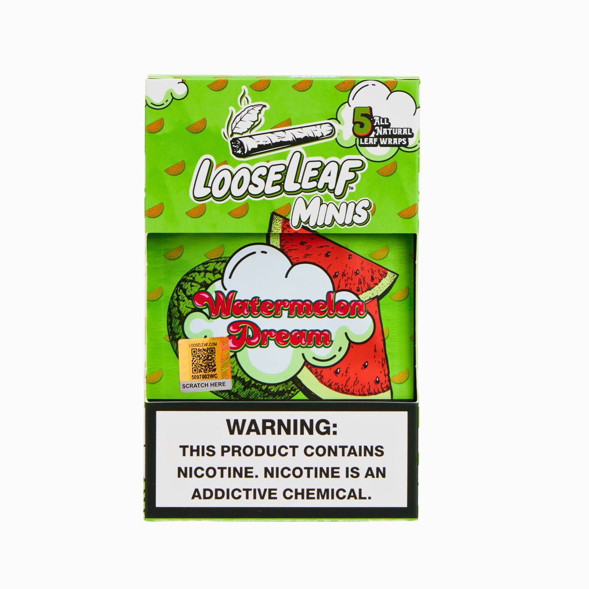 Watermelon Dream LooseLeaf Mini’s | Premium Flavor | Looseleaf Brand Watermelon Dream LooseLeaf Mini’s