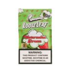 Watermelon Dream LooseLeaf Wraps, watermelon-flavored tobacco leaf wraps for sweet and smooth rolling experience