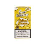 Yellow Dream LooseLeaf Wraps, yellow-flavored tobacco leaf wraps for smooth and sweet rolling experience